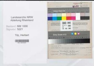 Entnazifizierung Herbert Titz, geb. 01.10.1900 (Steuerinspektor)