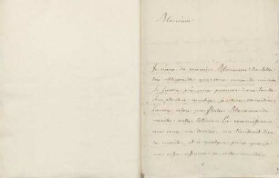 Karoline Luise von Baden an Voltaire (Karlsruhe)