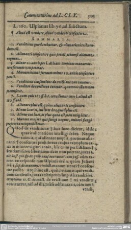 L. 160. Uspianus lib. 76. ad Edictum