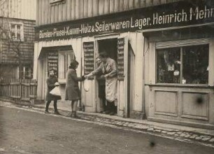 Gründonnerstag-Gehen in Reichenau in Sachsen (heute: Bogatynia)