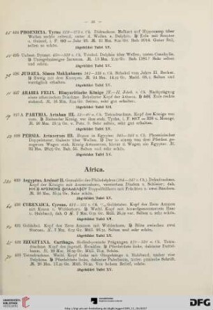 Africa (Nr. 429-441)