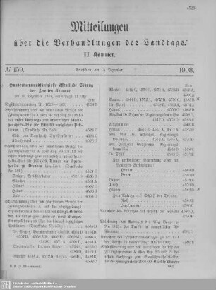 159. Sitzung