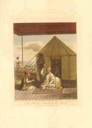 A Mahratta Pandit and his family