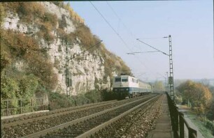 Besigheim Lok 111 209 D UIC-X-Wagen