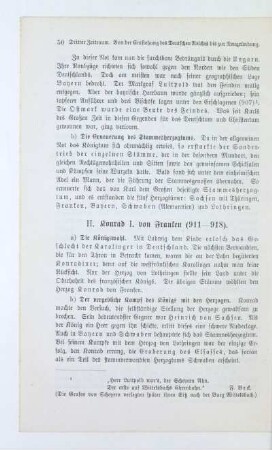 II. Konrad I. von Franken (911 - 918)