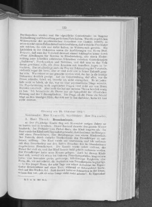 Sitzung am 28. Oktober 1913.