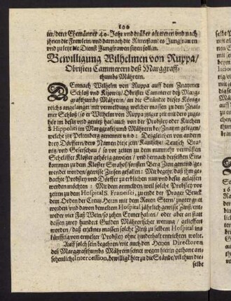 100-101, Bewilligung Wilhelmen von Ruppa