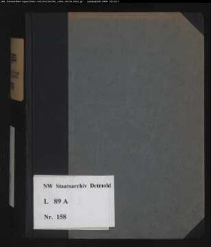 Gogerichtsregister Amt Iggenhausen 1614-1618, 1628, 1634-1637, 1643, 1646-1656, 1658-1670, 1674-1684