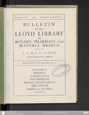 Materia medica Americana potissimum regni vegetabilis