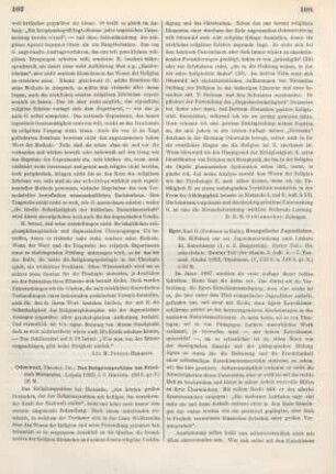 108-110 [Rezension] Eger, Karl, Evangelische Jugendlehre