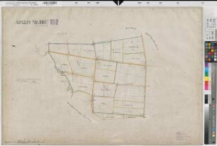 Scheidingen (Welver), Illingen (Welver), Umlegung Scheidingen-Illingen, Urkarte II Illingen Flur 3