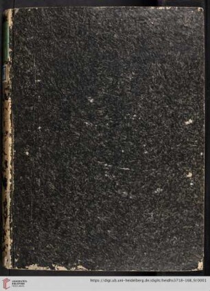Nachlass Carl Joseph Anton Mittermaier: Institutionen : Kollegheft
