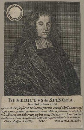 Bildnis des Benedictvs de Spinoza