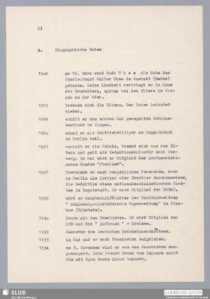 A. Biographische Daten