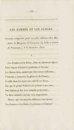 Les Femmes Et Les Fleurs