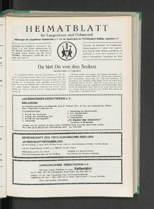 Langenhorner Heimatverein e.V. Kaffeefahrt