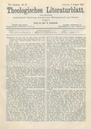 361-363 [Rezension] Seesemann, Otto, Israel und Juda bei Amos und Hosea