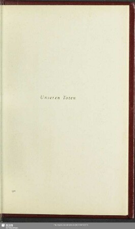 Unseren Toten