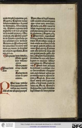 Pueri bone yndolis sunt parentibus obedientes nec murmurant quando eis aliquid precipitur...