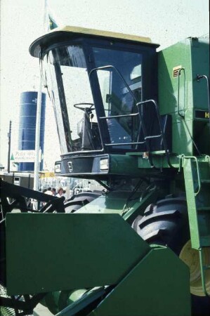 Fotografie: Traktor, Arbeitsplatz, Führerstand, Bedienelement