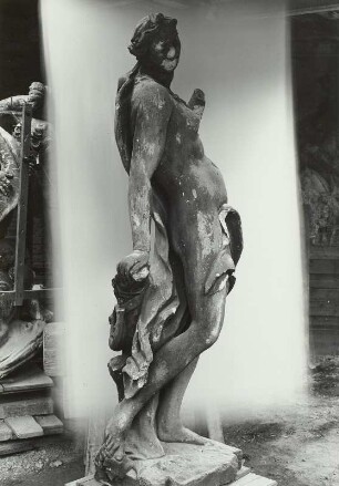 Diana aus dem Schlosspark in Schwerin : Diana aus dem Schlosspark in Schwerin. Sandstein (um 1700; B. Permoser, 1945/1952 restauriert von W. Hempel)
