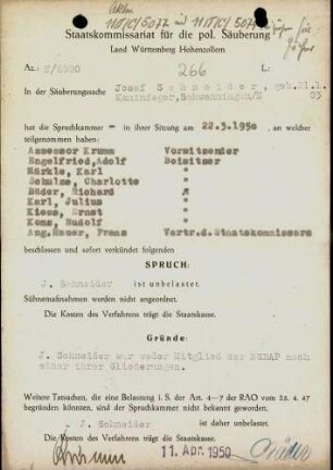 Schneider, Josef