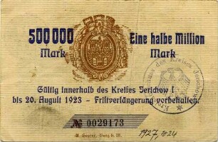 Notgeld - 500 TMk