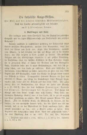 Die katolische Kongo-Mission