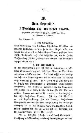 Neue Lehrmittel