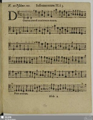 V. Domine exaudi orationem meam