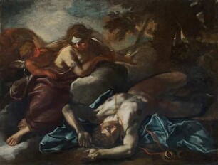 Venus beklagt den Tod des Adonis (Farbskizze)