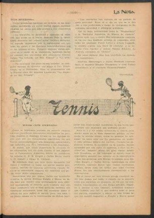 Tennis : Tennis Club Argentino