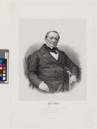 [Bildnis von J.F. Scheibel]