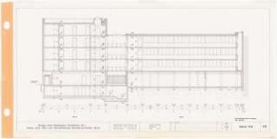 Engelhardt Hof, Berlin: Neubau Bauteile F, G, Übergangsbrücke: Schnitt 1:50