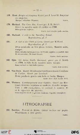 Lithographie (Nr. 185)