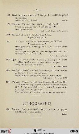 Lithographie (Nr. 185)