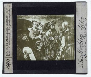 Engebrechtsen, Triptychon mit Beweinung Christi (Leiden ML S 94) : Ausschnitt aus der Mitteltafel