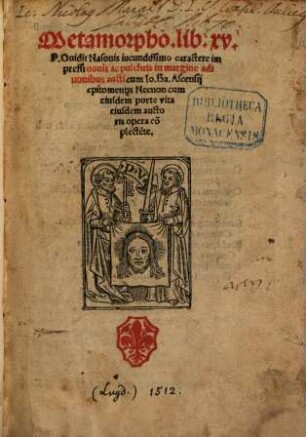 Metamorphosis libri XV.