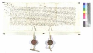 Vertrag zwischen Steinberg und Dorndorf über Trieb und Tritt