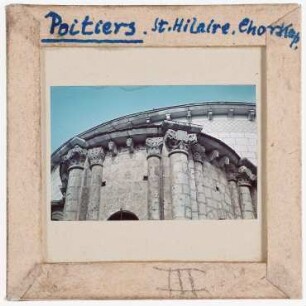 Poitiers: Kathedrale Saint-Hilaire, Chorkapelle (Foto 1941)