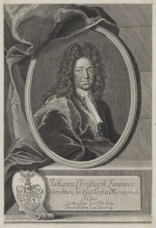 Bildnis des Johann Christoph Limmer