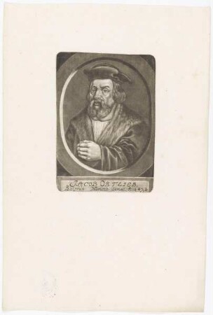 Bildnis des Jacob Ortlieb