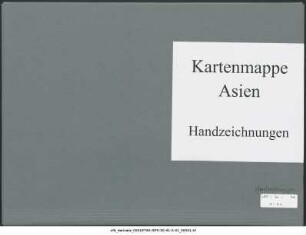 Central-Provinz, Nizams Reich, Berar, Central India Agency, Radschputana : Handzeichnungen : Kartensammlung