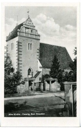Coswig. Alte Kirche