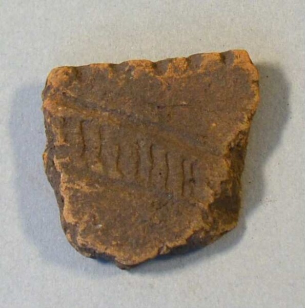 Fragment eines Gefäßes