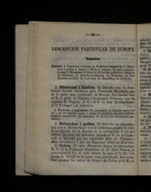 Descripcion Particular de Europa.