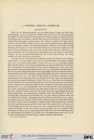 2. Waffen, Geräte, Schmuck