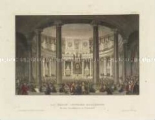 Das erste deutsche Parlament in der Paulskirche zu Frankfurt