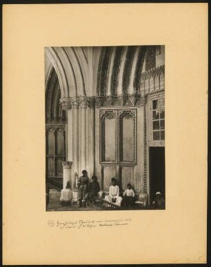 Dom zu Nikosia: Hauptportal (aus: Mittelalterliche Bauten auf der Insel Cypern. Aufnahmen und Rekonstruktionen)
