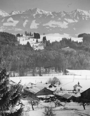 Bauernhof in den Bergen